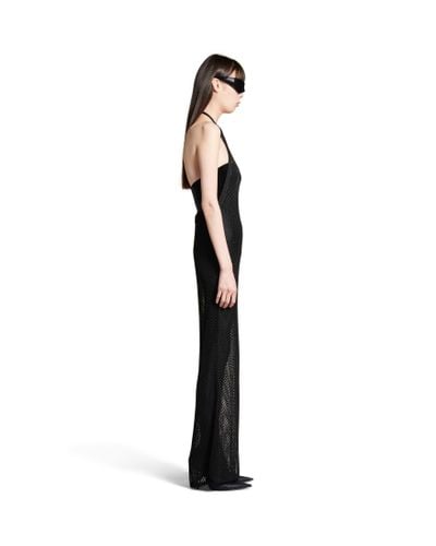 Balenciaga Halter Neck Dress - Black