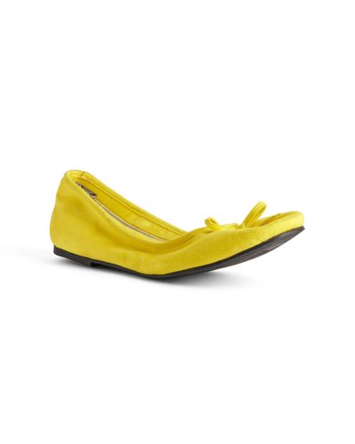 Balenciaga Shoe Clutch Ballerina - Yellow