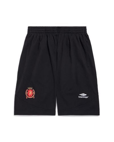 Balenciaga Soccer baggy shorts - Schwarz