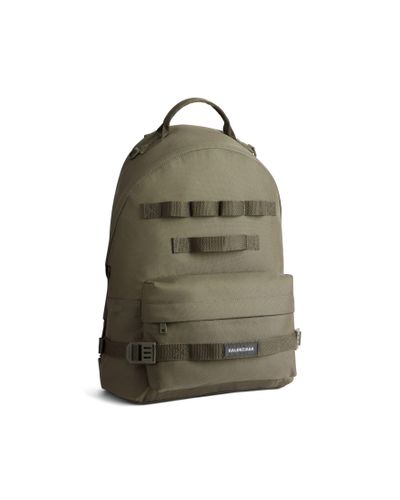 Balenciaga Army Medium Multicarry Backpack - Green