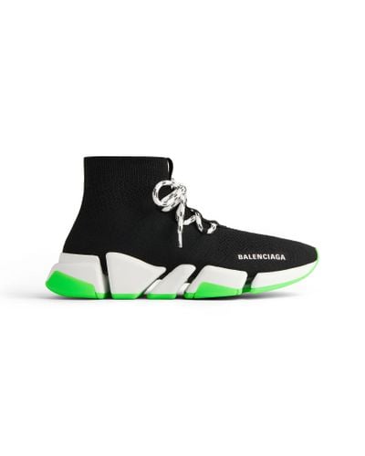 Balenciaga Speed 2.0 lace-up recycelter strick-sneaker - Schwarz