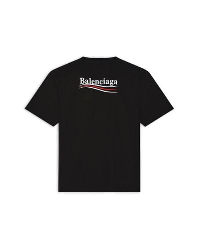 Balenciaga Political T-shirt - Black