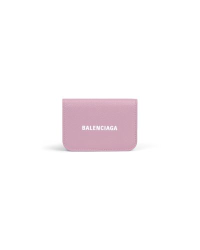 Balenciaga Cash Mini Wallet - Pink