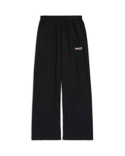Black Sweatpants with logo Balenciaga - Vitkac GB