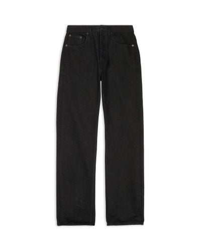Balenciaga Relaxed Jeans - Black