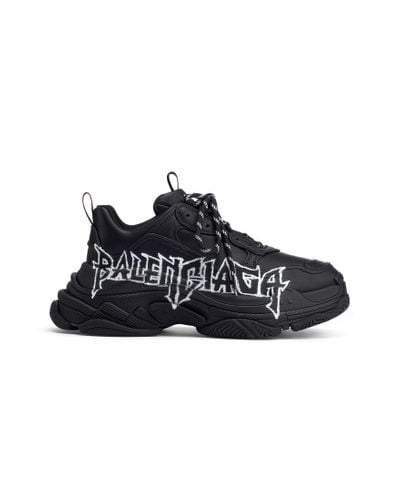 Balenciaga Sneaker triple s diy metal - Nero