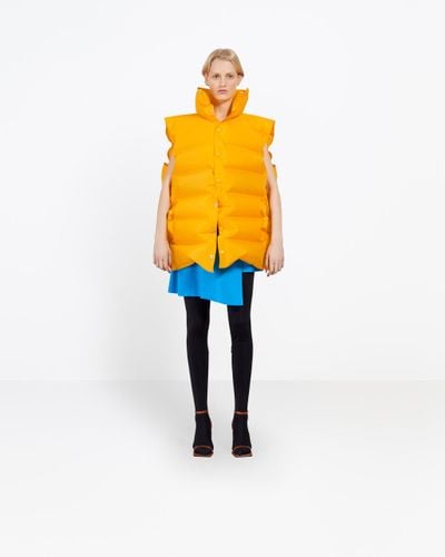 Balenciaga Inflatable Jacket - Yellow