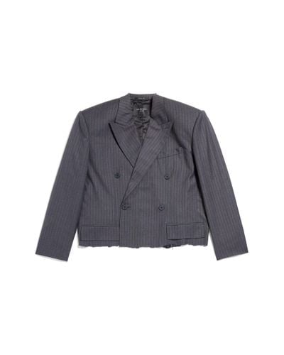 Balenciaga Cropped blazer - Mehrfarbig