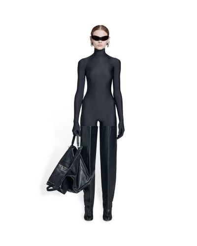 Balenciaga Falkon Bodysuit - Black