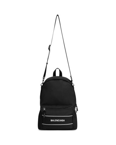 Balenciaga Sport Crossbody Backpack - Black