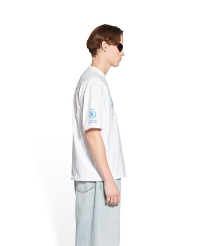 Balenciaga Wfp T-shirt Medium Fit - White
