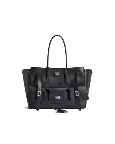 Balenciaga Bel Air Medium Carry All Bag - Black