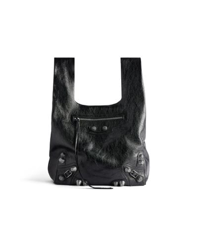 Balenciaga Le Cagole Shopper Bag - Black