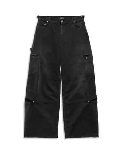 Balenciaga Cargo Trousers - Black