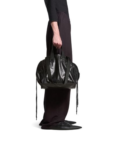 Balenciaga Cargo Medium Tote Bag - Black
