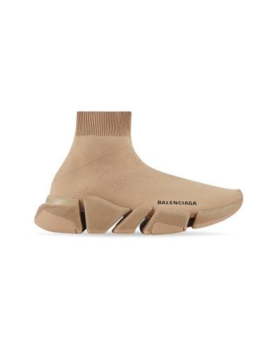 Balenciaga Speed 2.0 Recycled Trainers - Natural