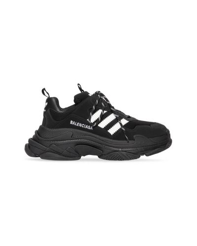 Balenciaga / Adidas Triple S Sneaker - Black