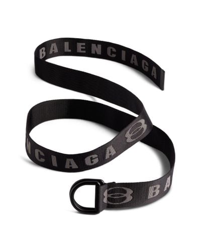 Balenciaga D Ring Belt - Black