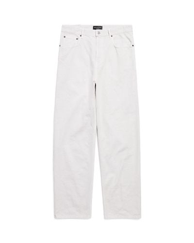Balenciaga Loose fit jeans - Weiß