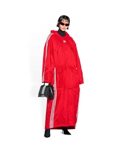 Balenciaga / Adidas Detachable Parka - Red