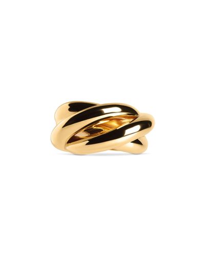 Balenciaga Saturne Ring - Metallic