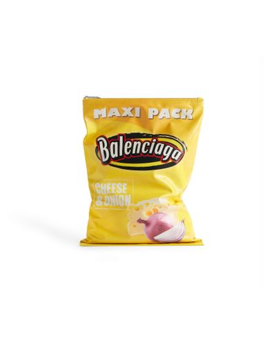 Balenciaga Chips Bag - Yellow