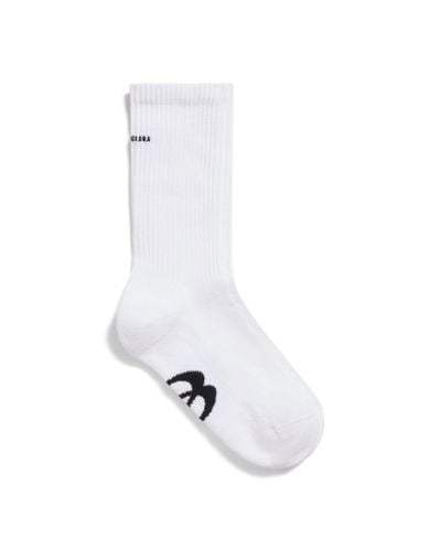 Balenciaga Unity Sports Icon Socks - White