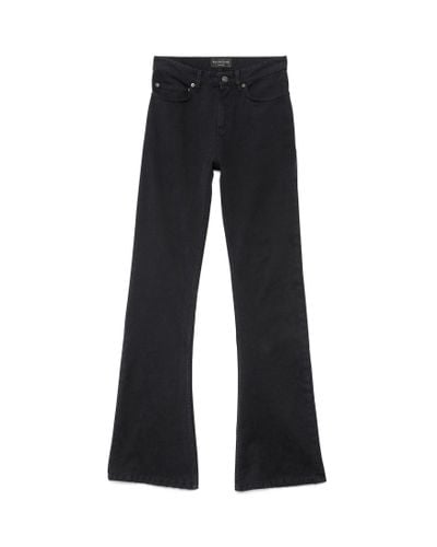 Balenciaga Bootcut Trousers - Black