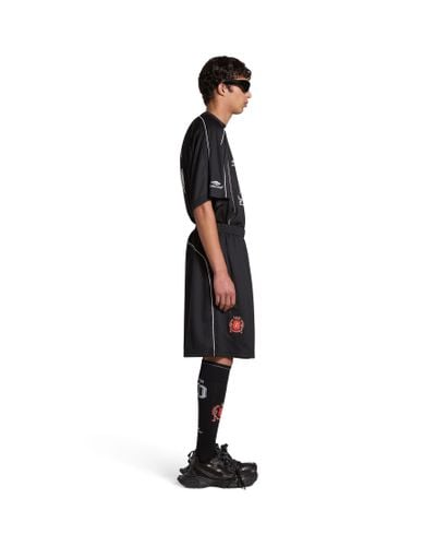 Balenciaga Soccer baggy Shorts - Black