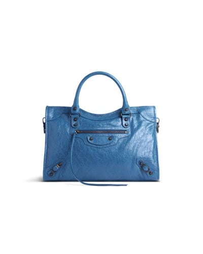 Balenciaga Le City Medium Bag - Blue