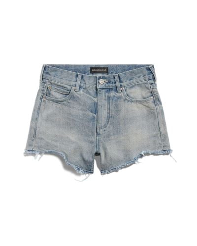 Balenciaga Minipantalón corto - Azul