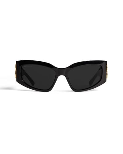 Balenciaga Bossy Cat Sunglasses - Black