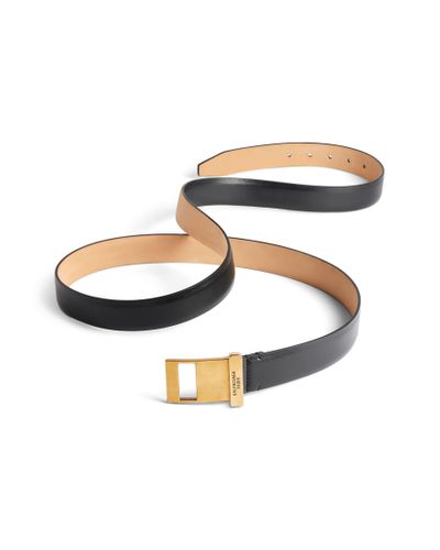 Balenciaga Clip Belt - Metallic