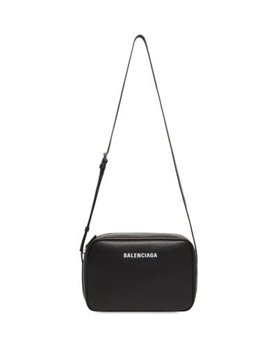 Balenciaga Everyday medium camera bag aus genarbtem kalbsleder - Natur