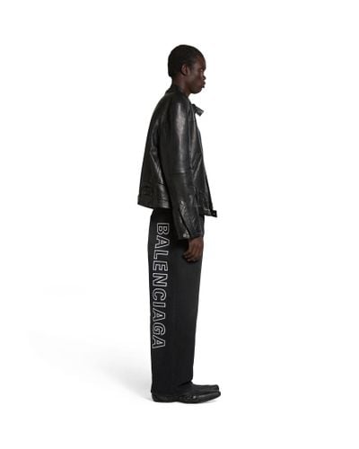 Balenciaga Outline baggy Pants - Black