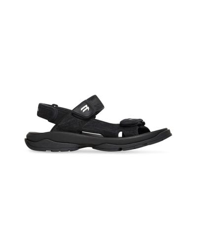 Balenciaga Tourist Sandal - Black