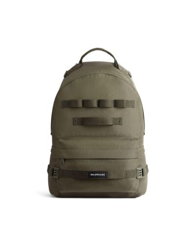 Balenciaga Army Medium Multicarry Backpack - Green