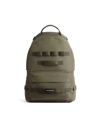 Balenciaga Army mittelgroßer multicarry-rucksack - Grün