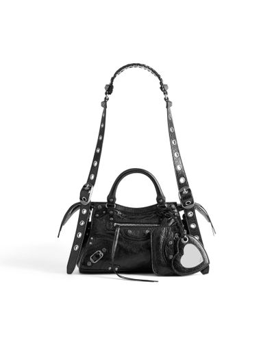 Balenciaga Neo Cagole Xs Handbag - Black