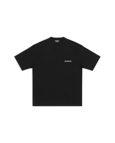 Balenciaga Logo T-shirt - Black
