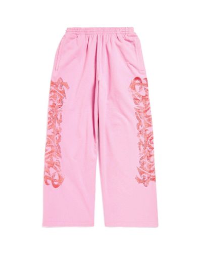 Balenciaga Offshore baggy Sweatpants - Pink