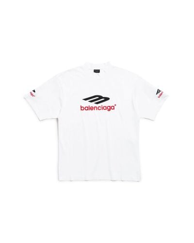 Balenciaga 3b sports icon t-shirt medium fit - Weiß