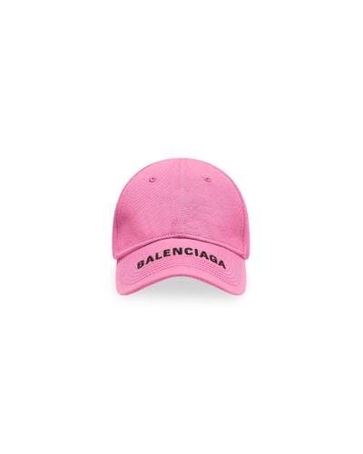 Balenciaga Berretto logo - Rosa