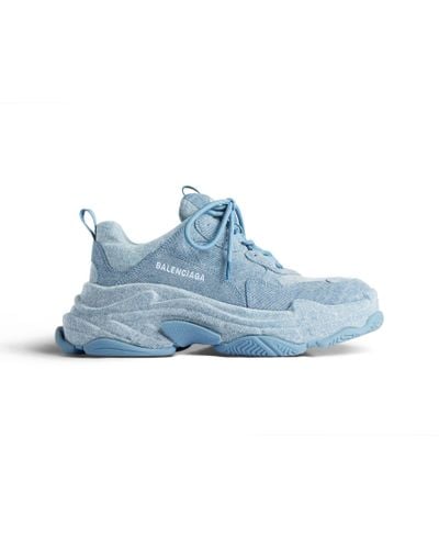 Balenciaga Sneaker triple s denim - Blu