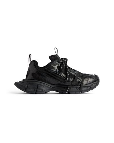 Balenciaga 3xl Paneled Sneakers - Black