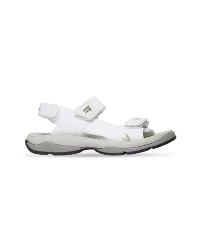 Balenciaga Tourist Sandal - White