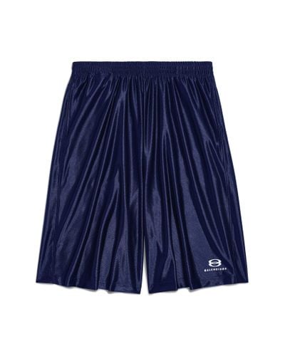 Balenciaga Unity sports icon basketball shorts - Blau