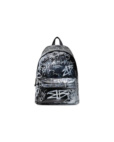 balenciaga backpack blue