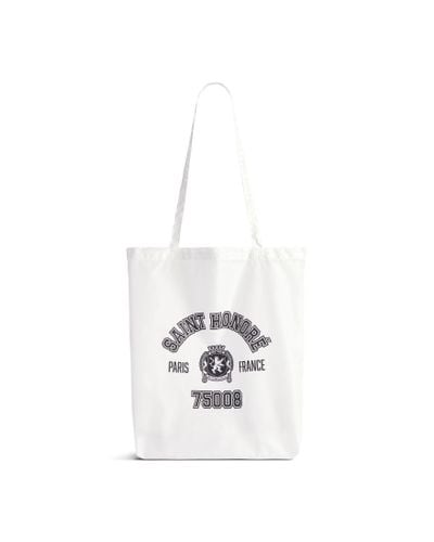 Balenciaga Souvenirs Medium Shopping Tote Bag - White