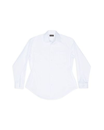 Balenciaga Hourglass shirt - Weiß